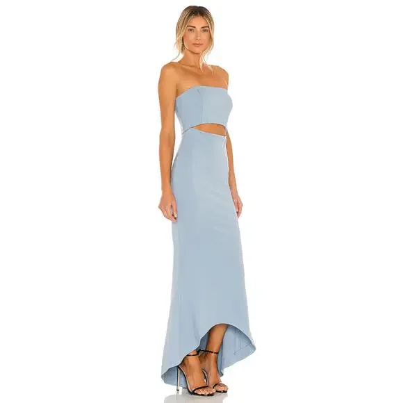 REVOLVE NBD  June Gown in Baby Blue X XS NWT $228 MSRP - Picture 2 of 8
